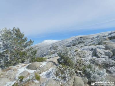Peña Citores desde Puente de la Cantina, Camino Viejo de El Paular;brihuega lavanda viajes para sing